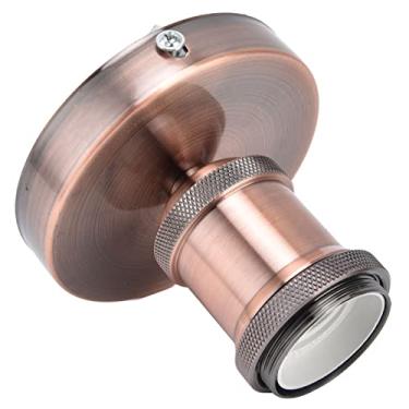 Imagem de Vintage E26 E27 Alumínio do Teto Lâmpada de Lâmpada de Cozinha Quarto (Cor antiga vermelha)