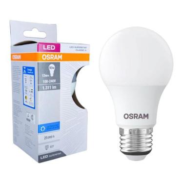 Imagem de Lampada Led Bulbo Osram A-90 12W. 6500K. - RCD