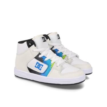 Imagem de DC Shoes Tênis de skate masculino Manteca 4 Hi, Branco/Azul/Multi, 21