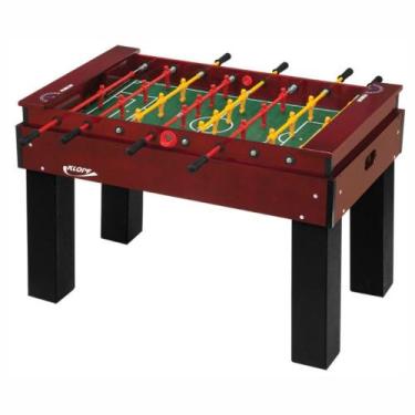 Imagem de Mesa de Pebolim Totó Klopf 1050 Luxo Embutido Bonecos de Alumínio