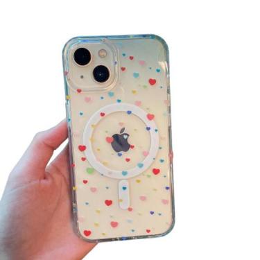 Imagem de Capa/Case Magsafe Mini Hearts Vários Modelos - Full Import, iPhone 11,