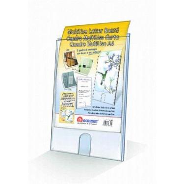 Imagem de Quadro Acrimet de Aviso A4 Multiuso