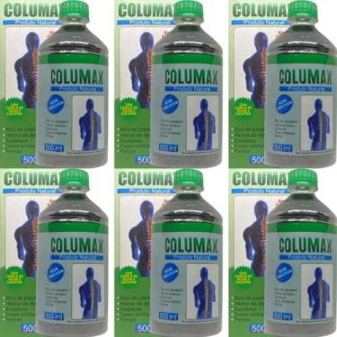 Imagem de Suplemento Alimentar Columax Natural Frasco 500ml Kit 6 Unidades, Envi