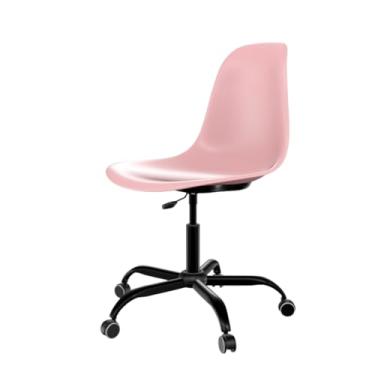 Imagem de CADEIRA EAMES OFFICE PRETO CX 2 - PP ROSA