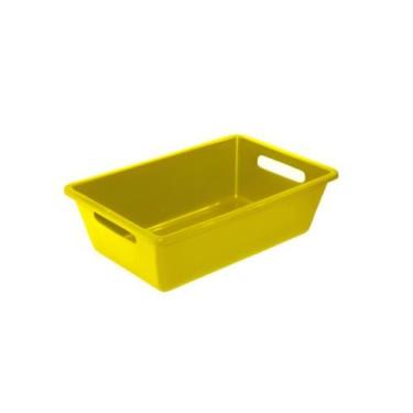 Imagem de KIT 15 Cesta Cestinha Farmácia Lanches 29x19x9cm Cesta Multiuso Pequen