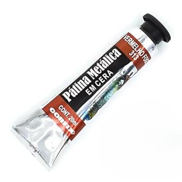 Imagem de Pasta Metálica Goldfix 20ml Corfix Vermelho Fogo 313, 313 - VERMELHO F