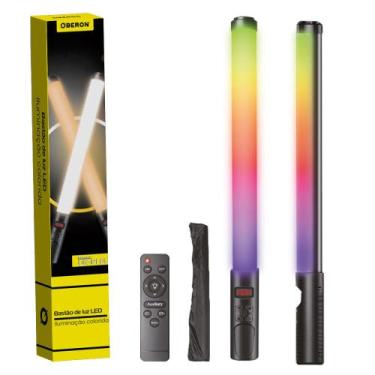Imagem de Bastão de Led Fotografia Colorido Rgb Light Stick Portátil - FG