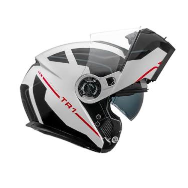 Imagem de Capacete Articulado Robocop Moto Peels Tr1 Control Branco (60)