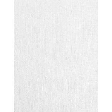 Imagem de 10 Folhas A4 Cartolina Linho Branco Seda Texturizado Fosco 250gsm