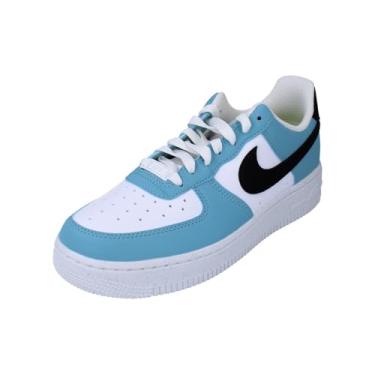 Imagem de NIKE Tênis feminino Air Force ONE '07, 38, Denim Turq Preto Branco Cyber, 35 BR