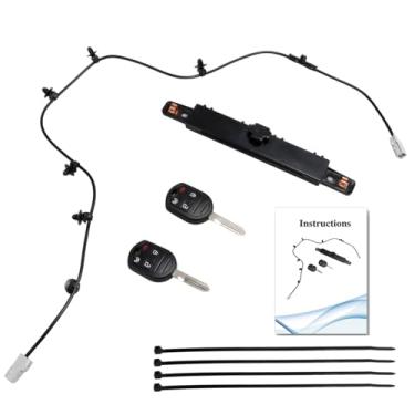 Imagem de KPALAG Kit de sistema de partida remota para carro (com fio jumper de antena e 2 chaveiros remotos) compatível com Ford F-150 Edge F-250 F-350 Super Duty Substituir #: BC3Z-19G364-A