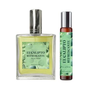 Imagem de Perfume Eucalipto Refrescante Masculino 50Ml + Roll On 10Ml - Essência