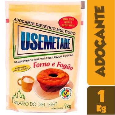 Imagem de Usemetade Adoçante Dietético Em Pó Diet Light - Pacote 1kg