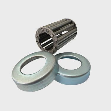 Imagem de Kit Rolamento Roletes e Tampa Caneca Calota Cupilha Porta Poeira para Eixos de 7/8