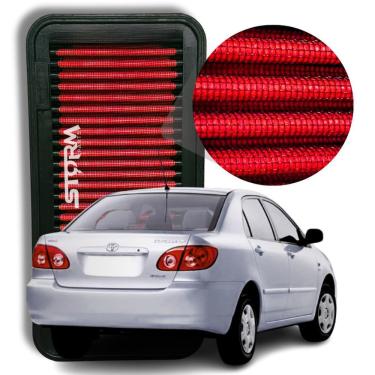 Imagem de Filtro Ar Esportivo Toyota Corolla 1.8 16V Ano 2002 A 2008