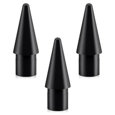 Imagem de Dicas de substituição para Apple iPad Pencil Pro/2ª geração/1ª geração/caneta USB-C e caneta Stylus tresoba G5 e tresoba Findmy iPad Pencil, preta