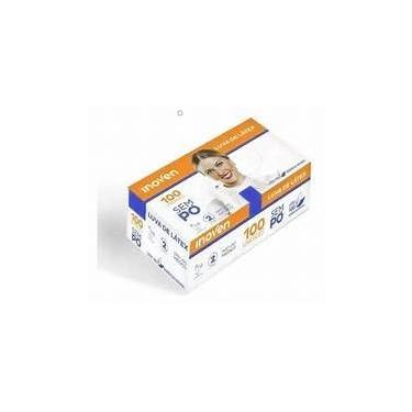 Imagem de Luvas de Látex Sem Pó – Tamanhos P 100un