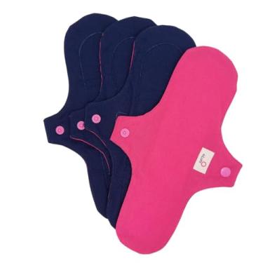 Imagem de Absorvente Menstrual Reutilizável 100% Algodão (Médio)