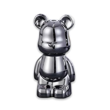 Imagem de ZIPBICUK Isqueiro de chama macia animal fofo design criativo isqueiro refil de butano, acessórios de isqueiro de desenho kawaii, chaveiro exclusivo para mulheres aniversário velas churrasco (sem gás