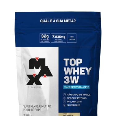 Imagem de Top Whey 3W Max Titanium (1,8kg) Baunilha