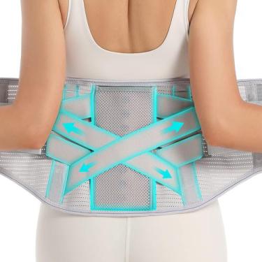 Imagem de Back Brace EgJoey para alívio da dor lombar unissex XXL