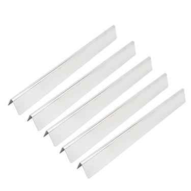 Imagem de Placas de calor de churrasco Placas de aço inoxidável Burner de peças de reposição de peças de reposição para Weber Spirit Series 3pcs Conjunto durável e fácil de limpar