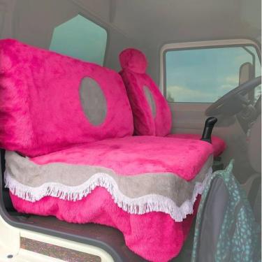 Imagem de Capa De Banco Chinil Emblema Caminhão Cargo 2002 Comum - Olímpia Pesad