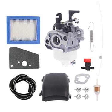 Imagem de 14 853 68-S Carburador + 14 096 133-S Capa de filtro de ar para Kohler 1485368-S XT6.5 XT6.75 XT650 XT675 Husqvarna Gramado Menino Toro MTD Cortador de grama com filtro de combustível 14-083-22-s Kit de linha de filtro de ar