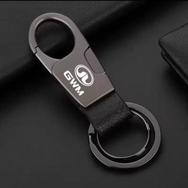 Imagem de Chaveiro Para GWM Luxo Couro e Metal Haval H6 Poer Ora 03 B - LUALKI S