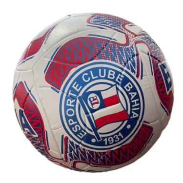 Imagem de Bola de Futebol Campo Time Bahia Tricolor Infantil Durável - NEW BALL