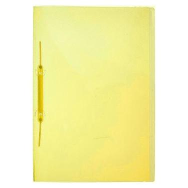 Imagem de Pasta Grampo Trilho Plástica Oficio Cristal - Colorida ACP Classificad