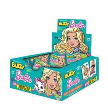 Imagem de Chiclete Barbie Hortelã c/100 - Buzzy