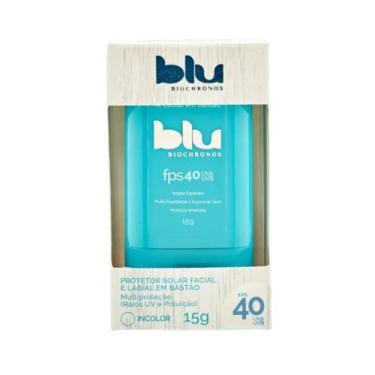 Imagem de Blu biochronos prot solar facial labial bastão incolor fps40