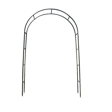 Imagem de AngyangguoJi Treliça De Arco Jardim Para Plantas Trepadeiras, Estrutura Metal Casamento Ao Ar Livre, Montagem 2 Tamanhos, Rosas, Decoração Festa Noiva, Brone Espessado 16 Mm