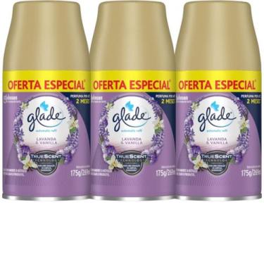 Imagem de Combo Odorizador de Ambiente Glade Refil Automatic 269ml, Roxo/Roxo/Ro