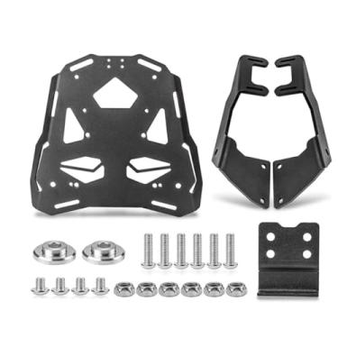 Imagem de Suporte de prateleira traseira de bagagem, aço preto, para motocicleta, carenagem de para-lama traseiro para CB500X, CB400X, CB500F, CB500R NX500.