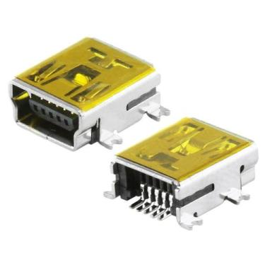 Imagem de 10x Conector Mini Usb Fêmea Para Pci Mini Usb V3 5 Pinos - PIX
