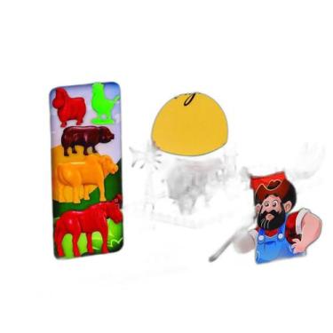 Imagem de Brinquedo Fazendinha Adijomar Com Tabuleiro Completo