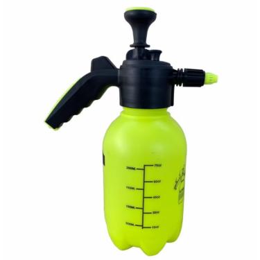 Imagem de Pulverizador Manual Port�til, 2litros, Verde Neon, com Bomba de Press�o e Medidor Graduado