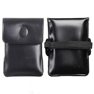 Imagem de 2 peças bolsa de cinzeiro de bolso, bolsa de cinzas de folha à prova de fogo, bolso para exterior, estojo de cigarro portátil, sem odor