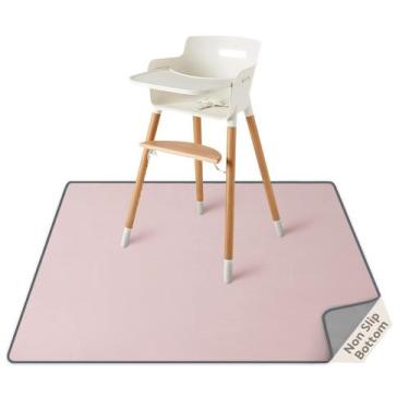 Imagem de Baby Splat Mat Blissful Diary, impermeável, lavável, rosa