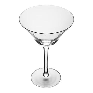 Imagem de Restaurantware - Copos de Martini Vetri 255 g, 6 copos de coquetel laváveis na louça - sem chumbo, haste longa, vidro transparente, para uso doméstico e bar, servir Margarita, cosmopolita e muito mais