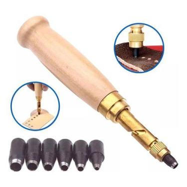 Imagem de Vazador furador perfurador manual rotativo - Graziano