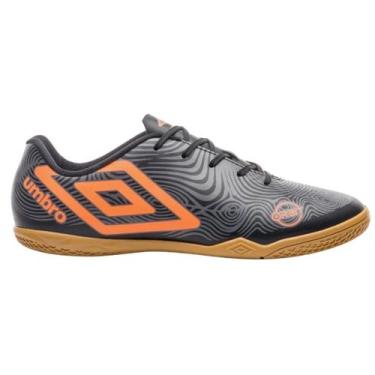 Imagem de Chuteira futsal umbro orbit u01fb00152, Preto graf laranja, 40