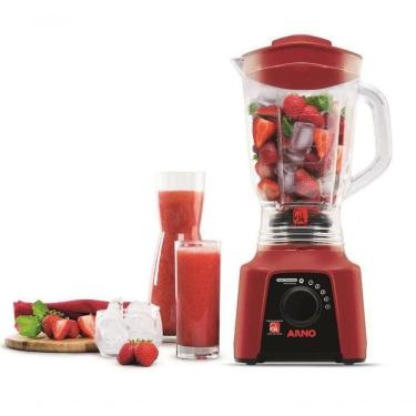 Imagem de Liquidificador Arno 550w 5 Velocidades 220V Luxx Red