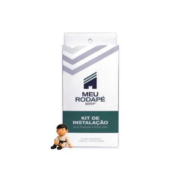Imagem de Meu rodape kit para instalacao (10x100) rodapé/roda teto - 001969