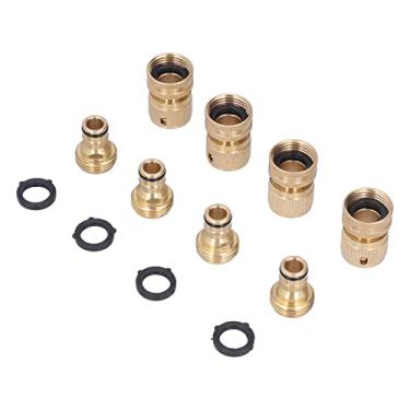 Imagem de Fafeicy Conectores de Mangueira de água à Prova de Ferrugem para Equipamentos de Jardim de 3/4 de Polegada, Fácil de Instalar e Substituir