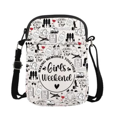 Imagem de Making Memories Together Gift Best Friends Weekend Gift Sisters Weekend Travel Vacation Crossbody Bag, Girlsweekend Cb, 0