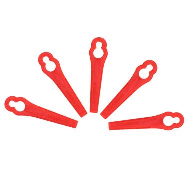 Imagem de YOUTHINK 40pcs Lâminas de Aparador de Plástico para Aparador de Grama Sem Fio - Confortável e Fácil de Usar - Versátil para Agricultura, Aquicultura, Silvicultura Vermelho