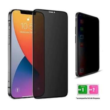 Imagem de Kit Capa Capinha Clear Space + Película Privacidade 3D para iPhone 11